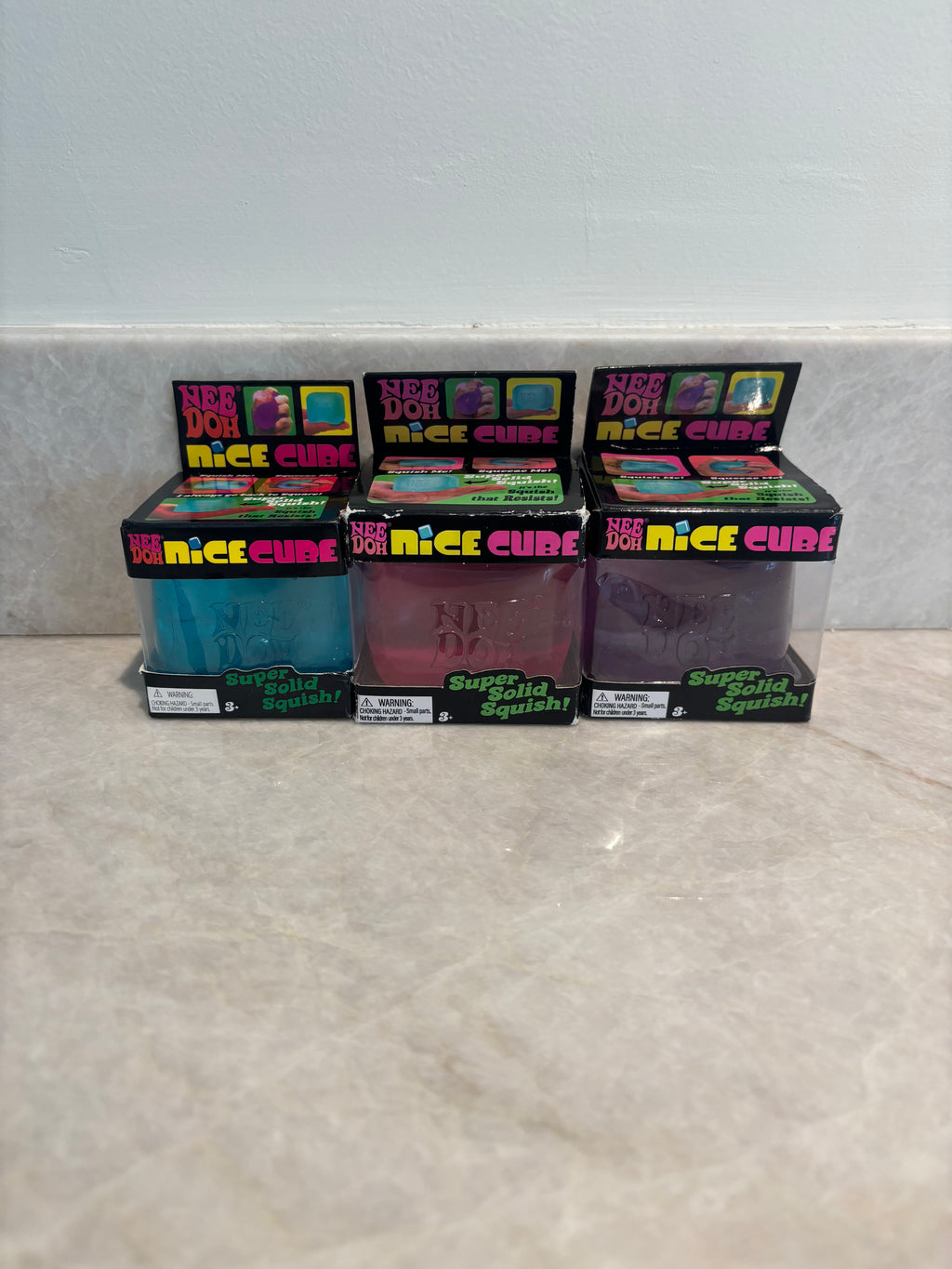 Needoh Nice Cube from Schylling- Authentic PINK