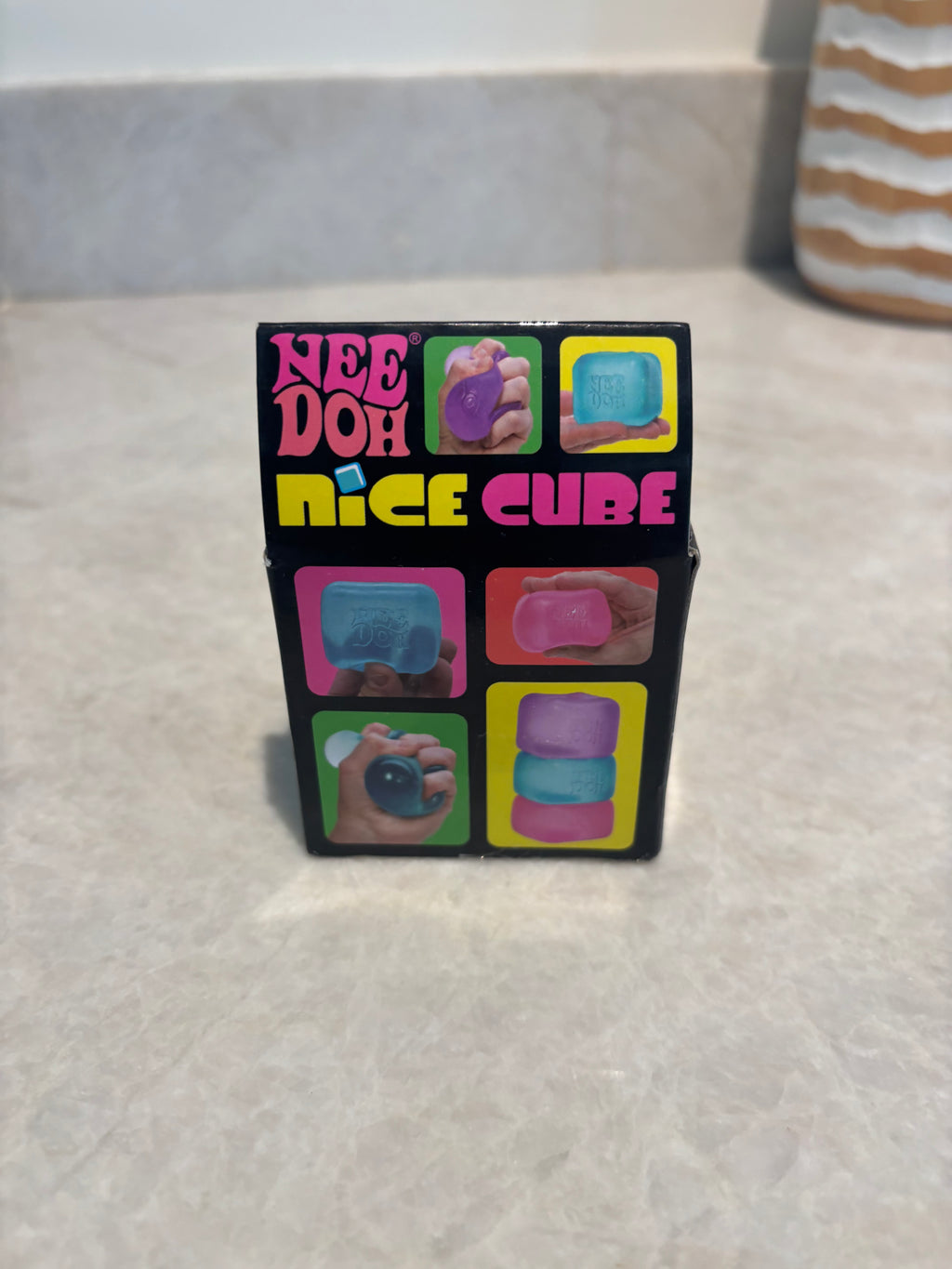 Needoh Nice Cube from Schylling- Authentic PINK