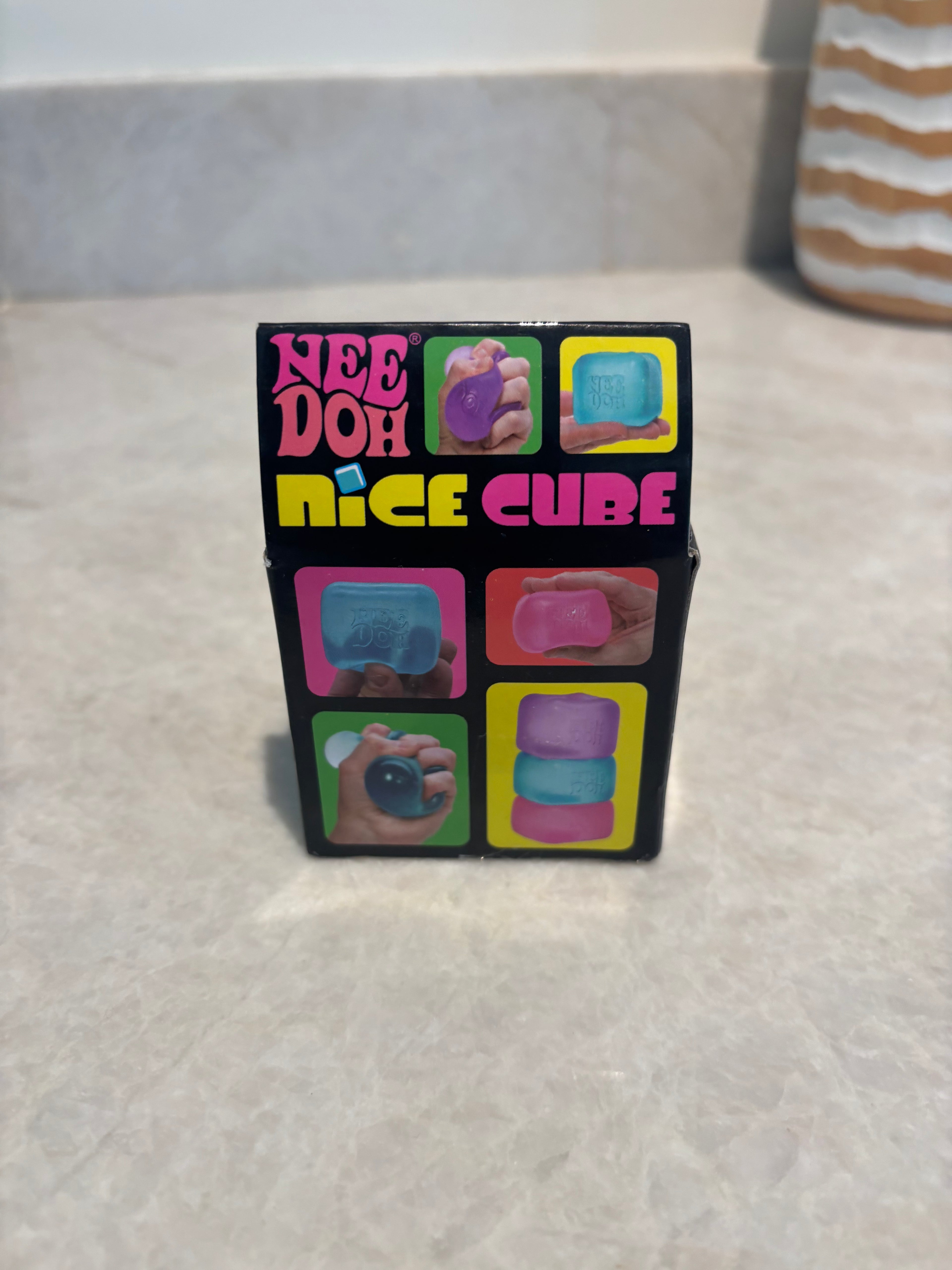 Needoh Nice Cube from Schylling- Authentic Blue