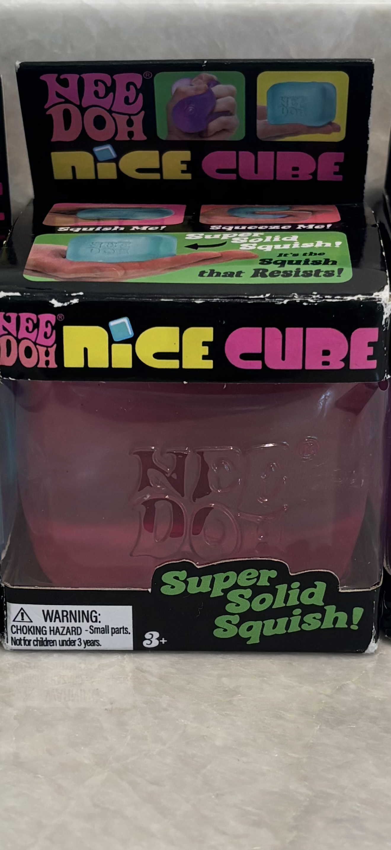 Needoh Nice Cube from Schylling- Authentic Blue