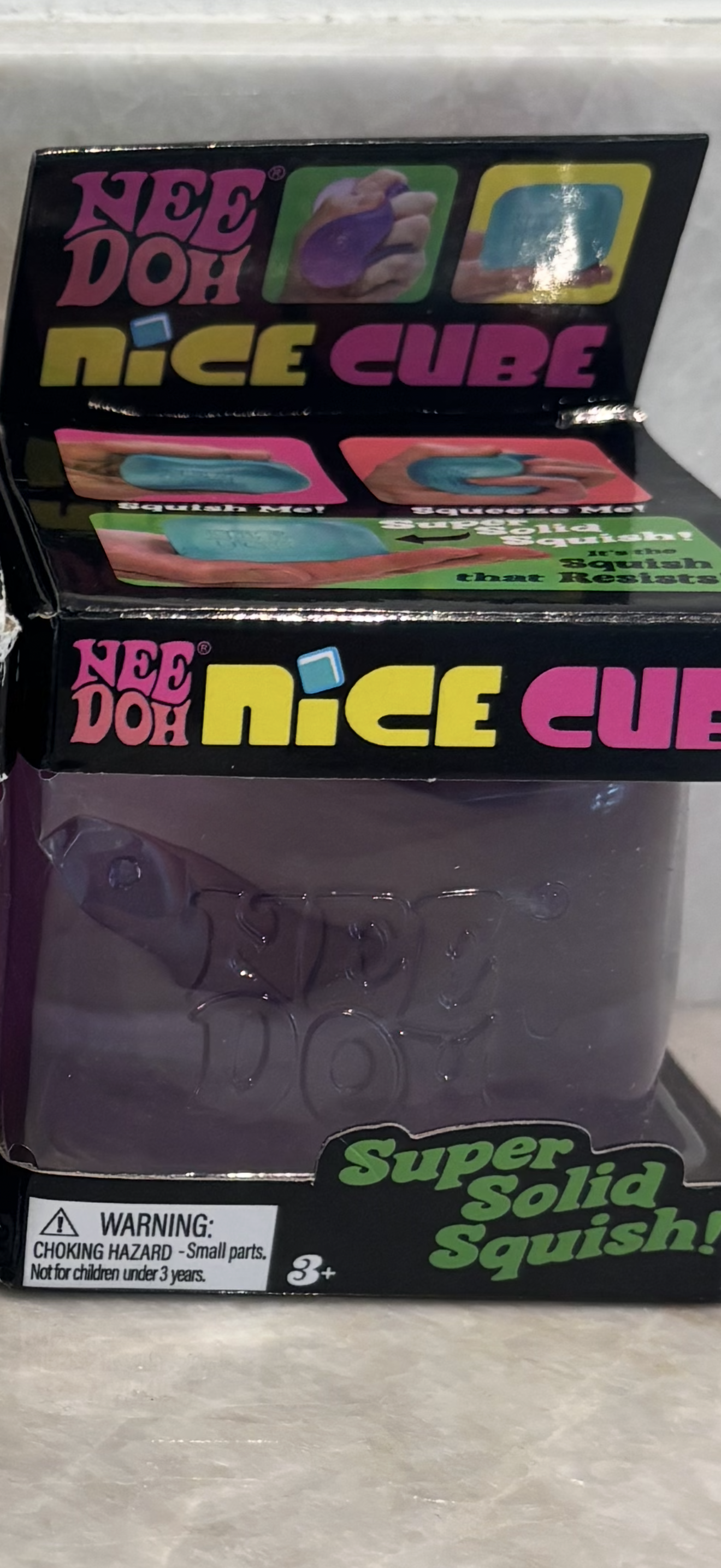 Needoh Nice Cube from Schylling- Authentic Blue